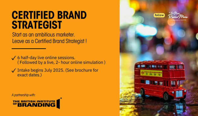 BECOME A CERTIFIED BRAND STRATEGIST
